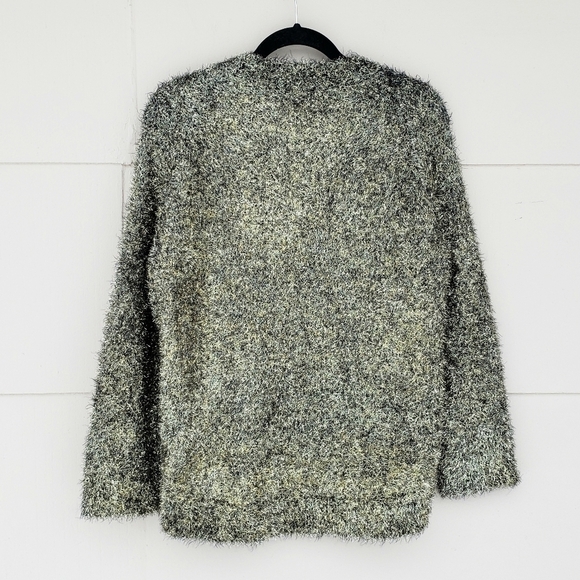 UO Silence + Noise tinsel holiday sweater - Picture 5 of 6